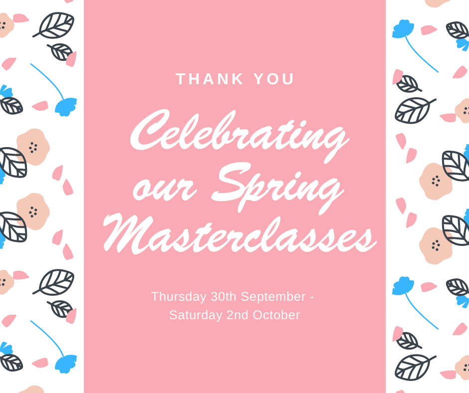 Springing into Term 4 with our holiday masterclasses Springing into Term 4 with our holiday masterclasses